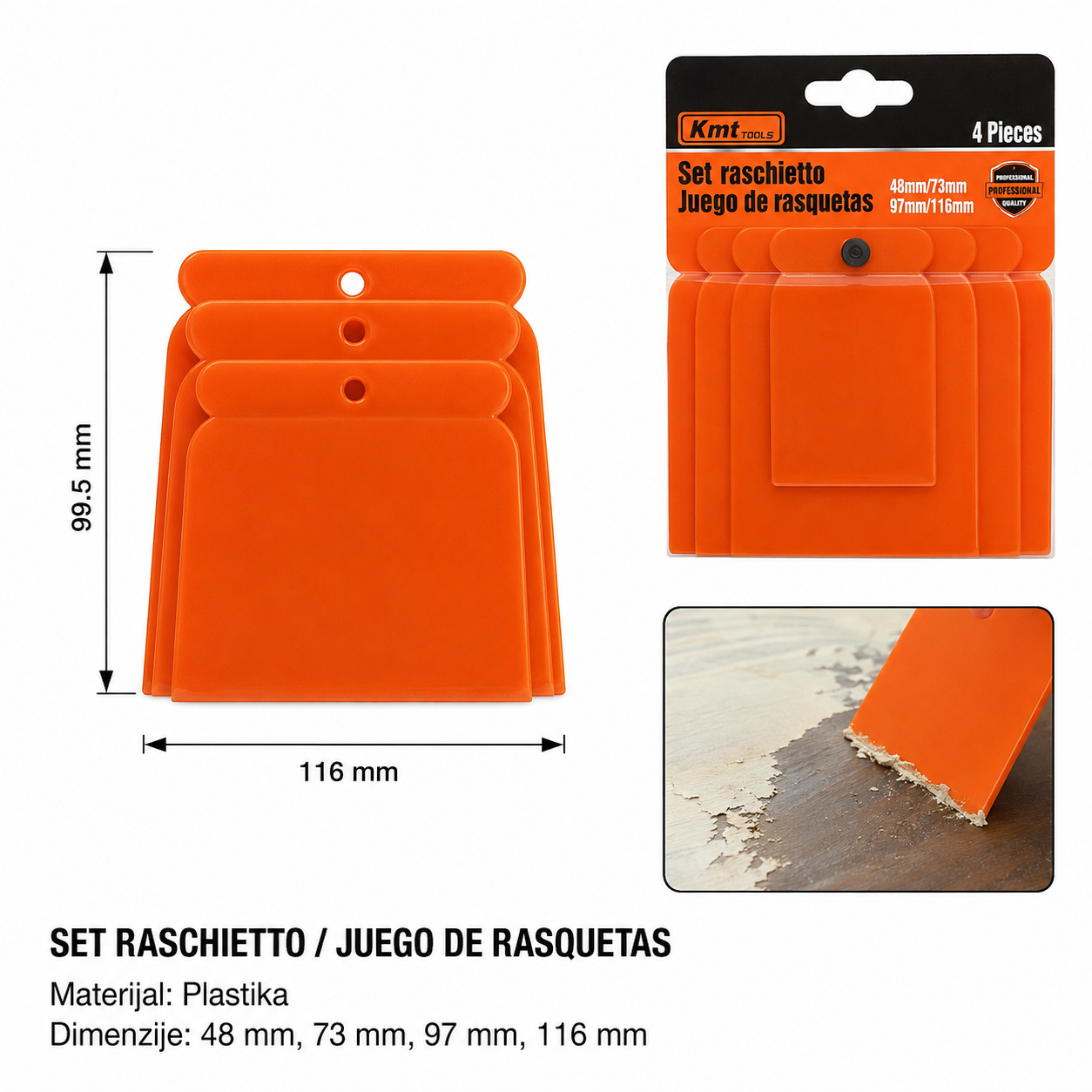 KMT Plastična silikonska špatula 9364400