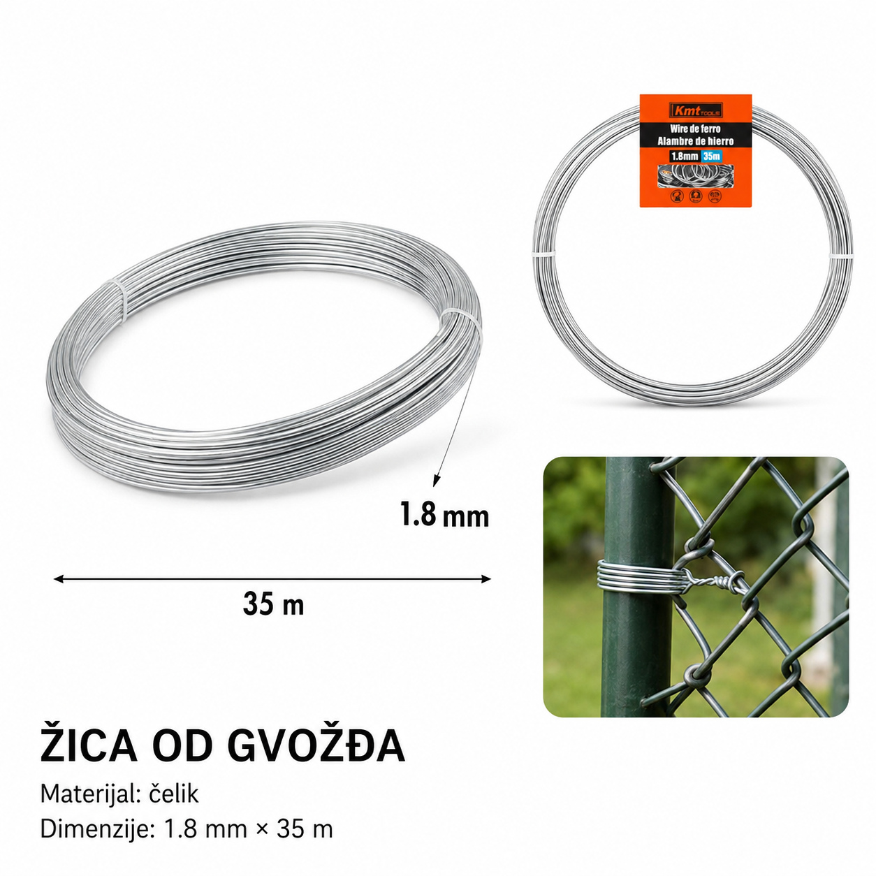 KMT Gvozdena žica 9364505