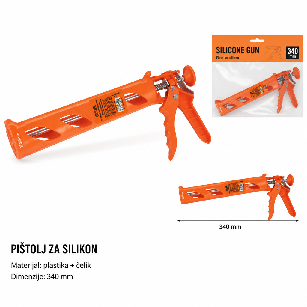 KMT Tip plastični pištolj za silikon 9364550