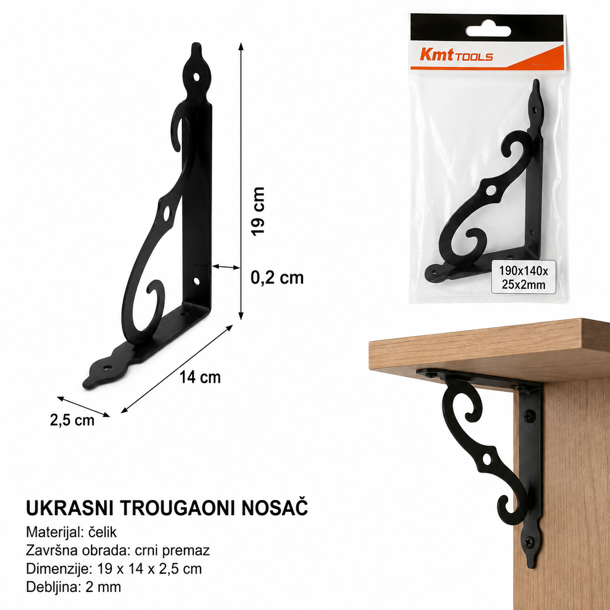 KMT Crna evropski nosač 9364604