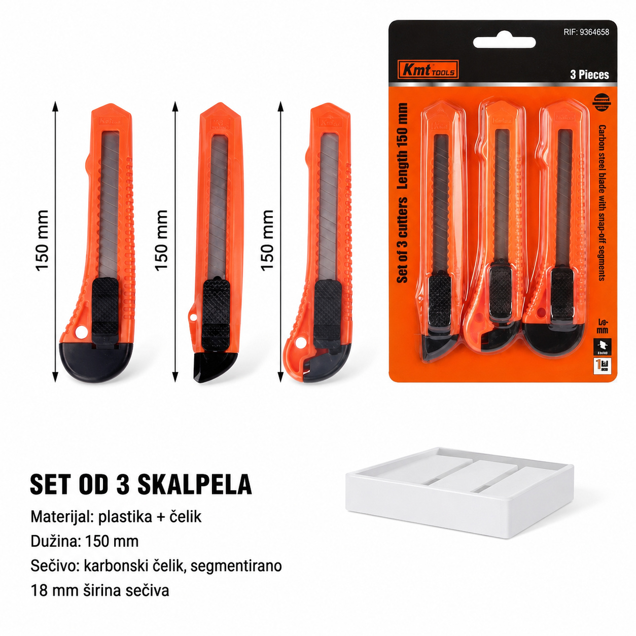 KMT Skalpel nož set B 9364658