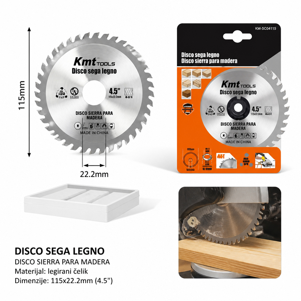 KMT Legure list testere testera drvena 9364712