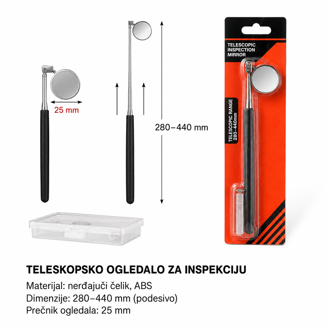 KMT Inspekcijsko ogledalo 9364733