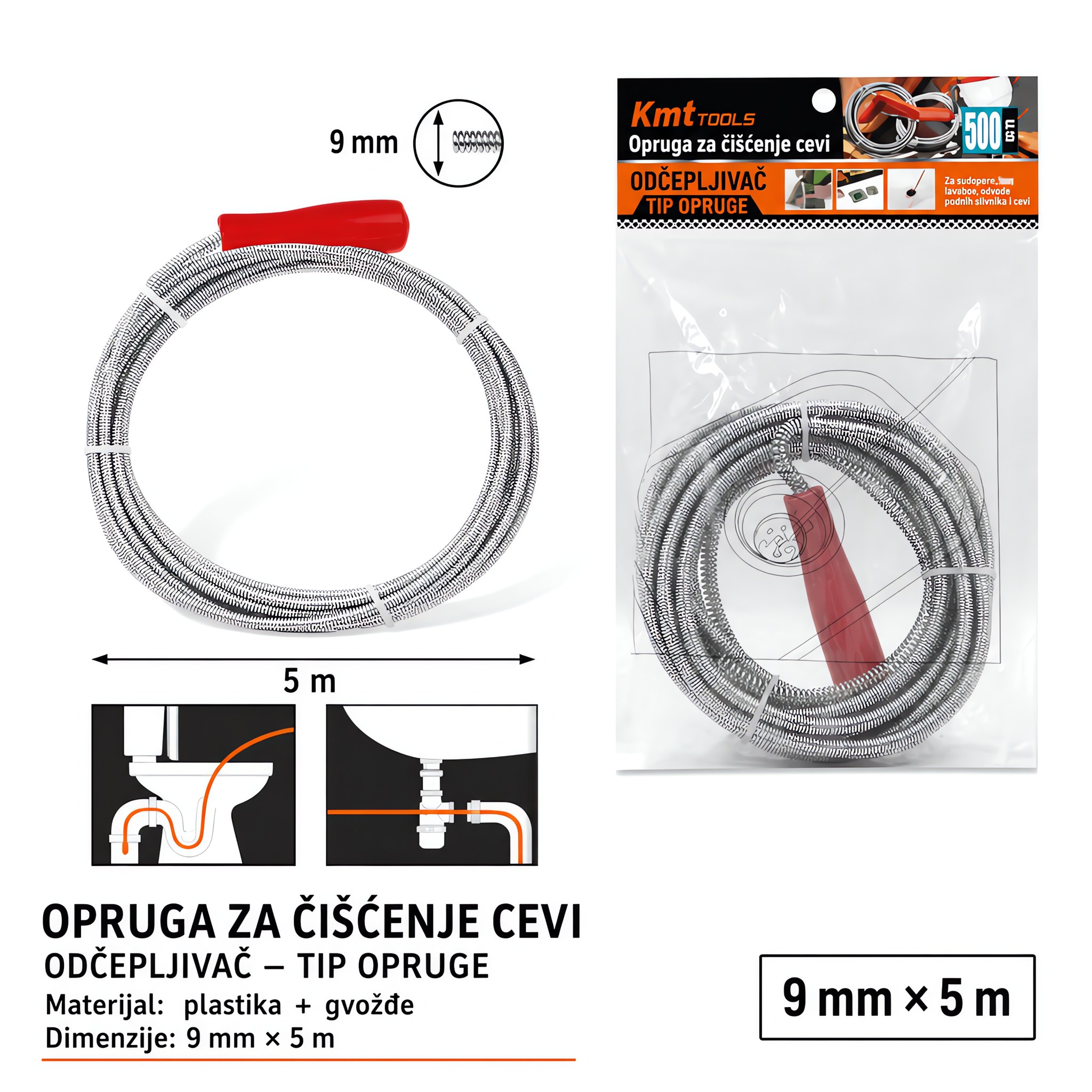 KMT Jednobojni drška za 9367579-A