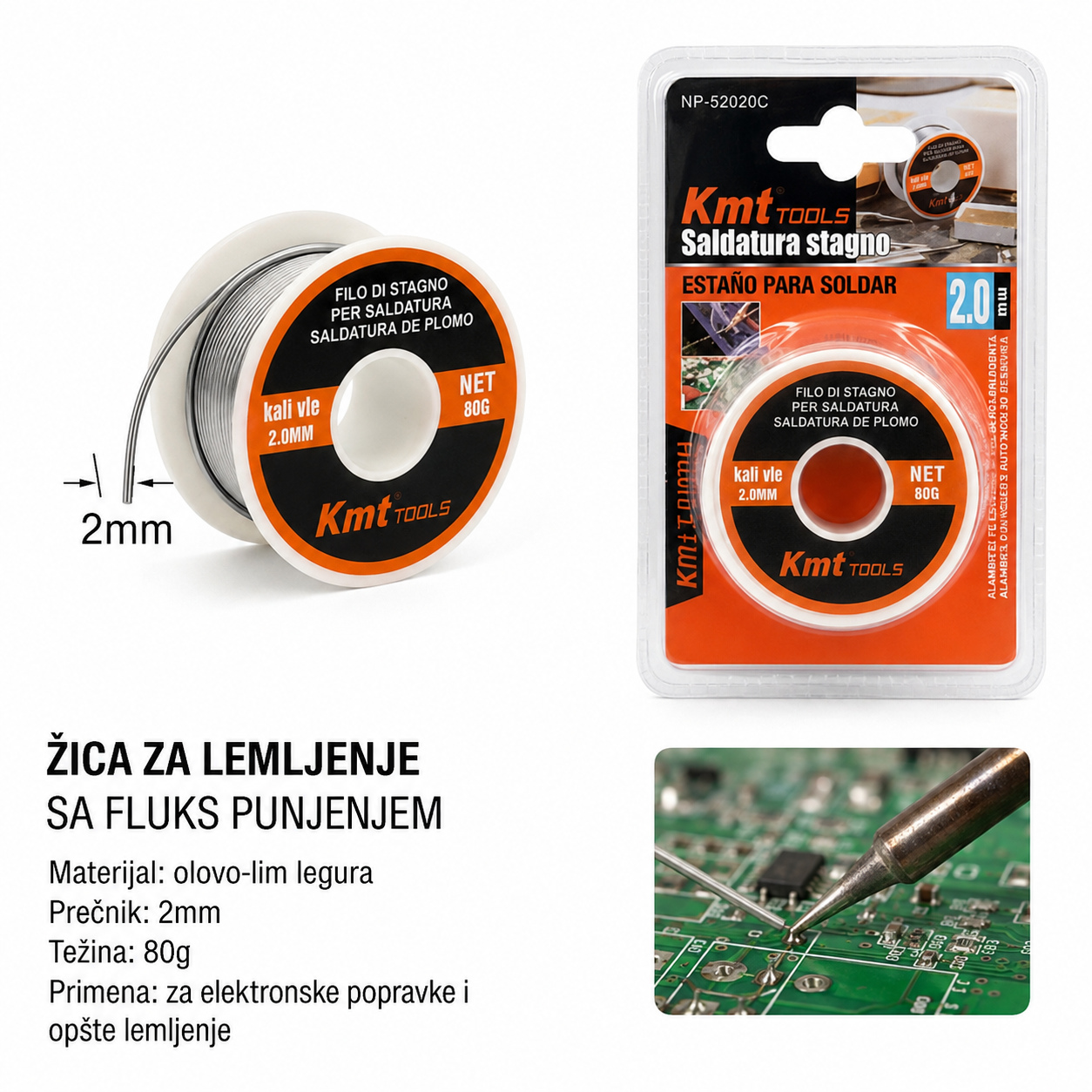 KMT Žica za lemljenje 9367592