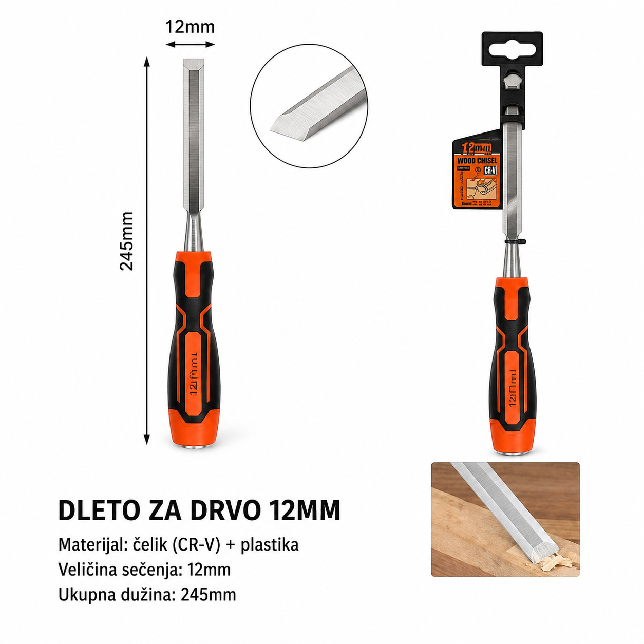 KMT Drvena drška dleto za 9367685