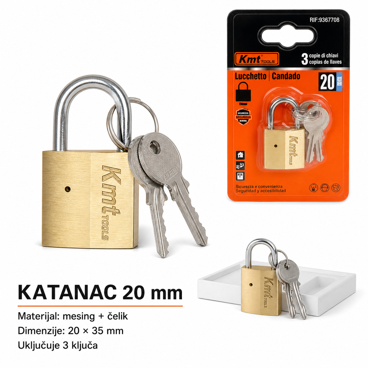 KMT Zadebljani tip brava 9367708