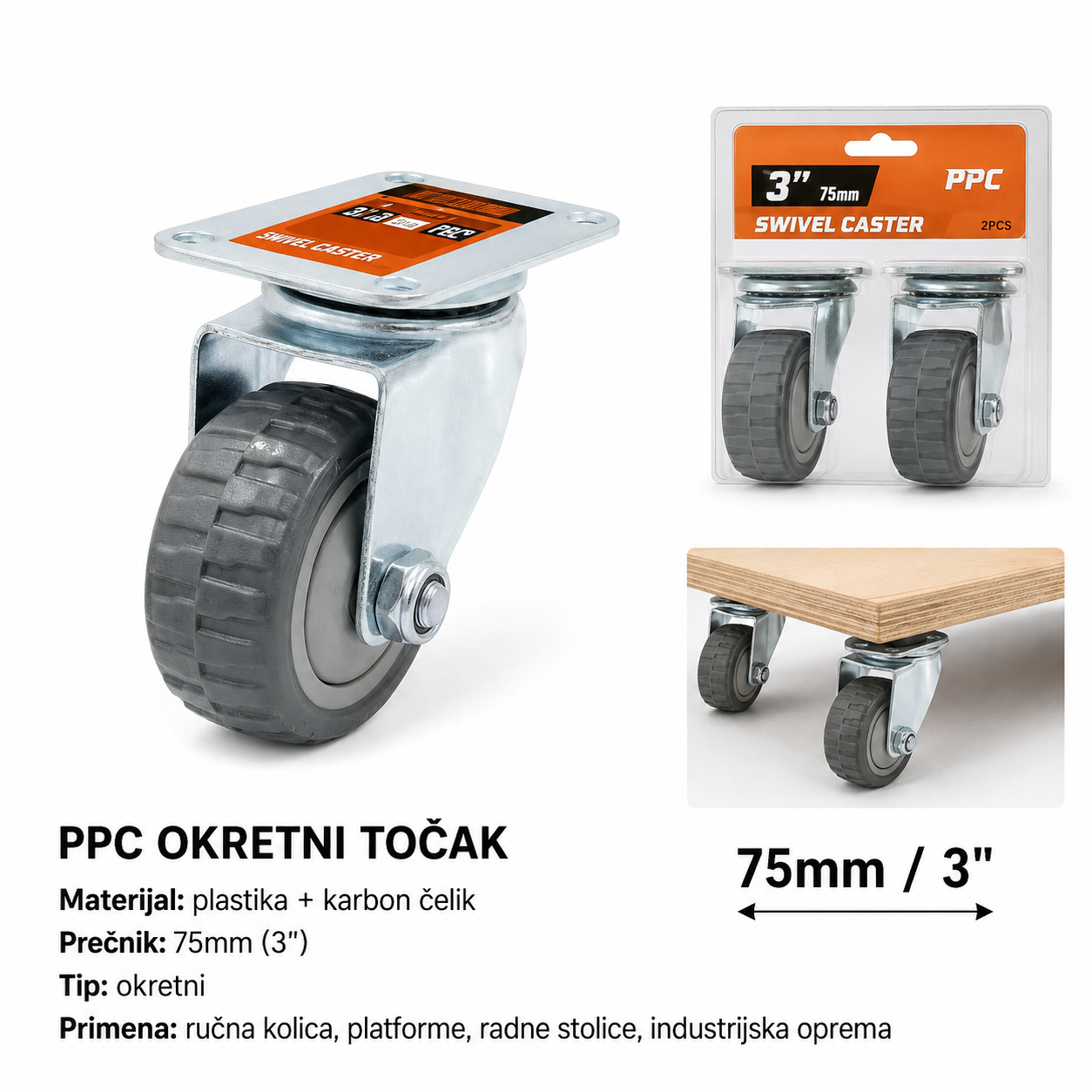 KMT PPC nosač za televizor četka za felne 9367788