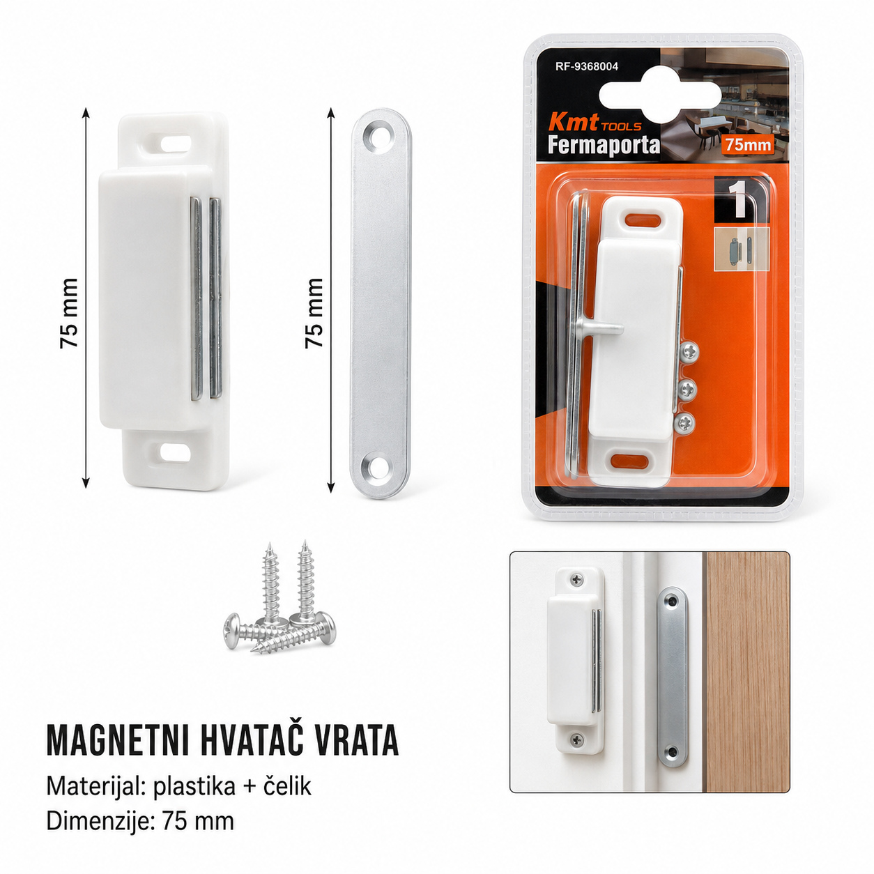 KMT Magnetni magnetni držač vrata graničnik vrata 9368004