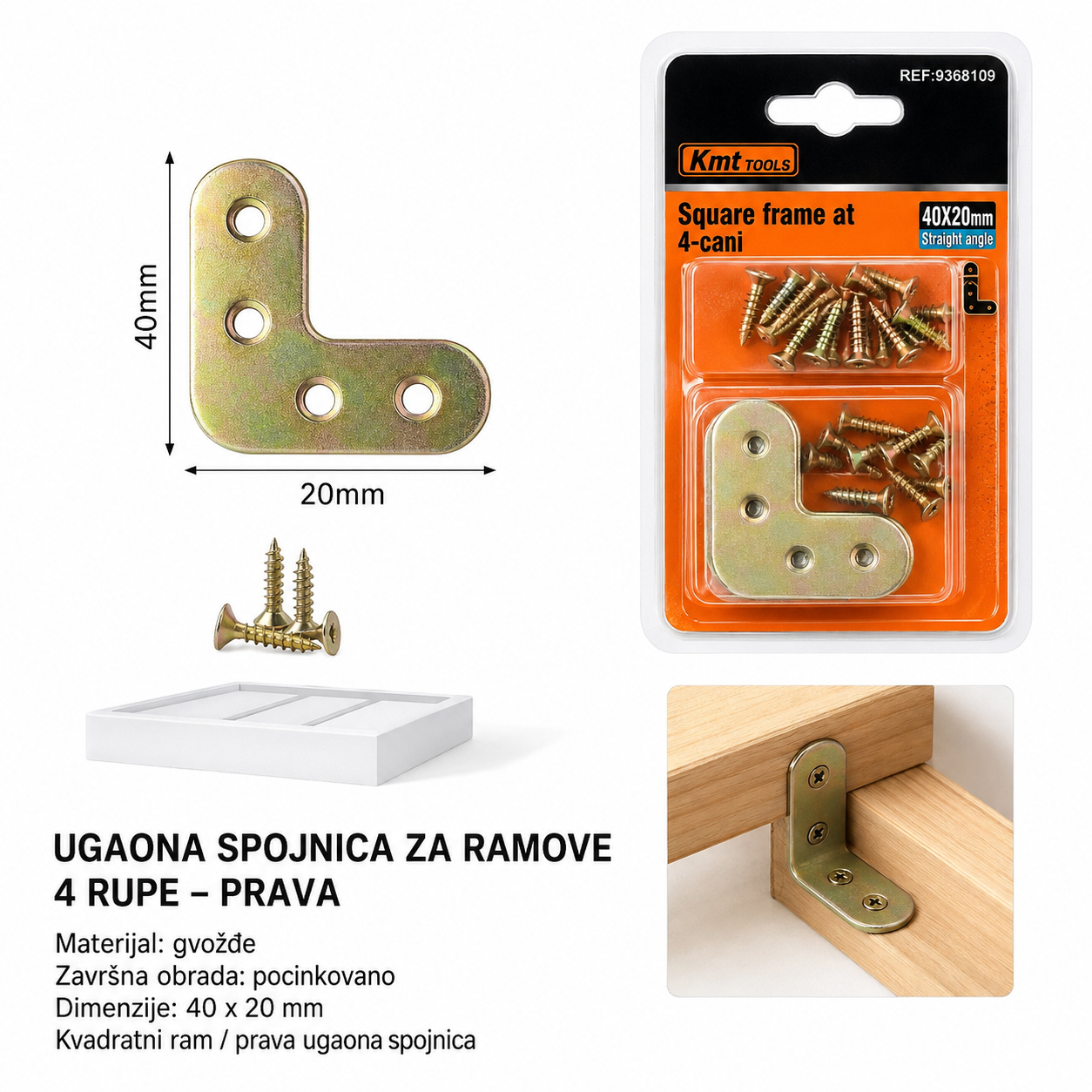 KMT L dvoredni tip ugaoni 9368109