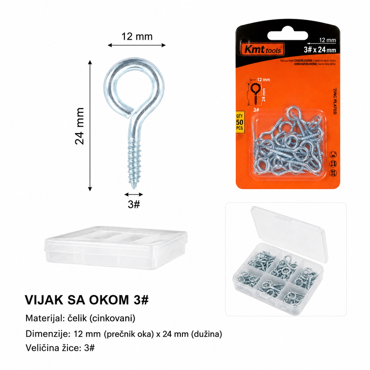KMT Vijak sa okom 9368327