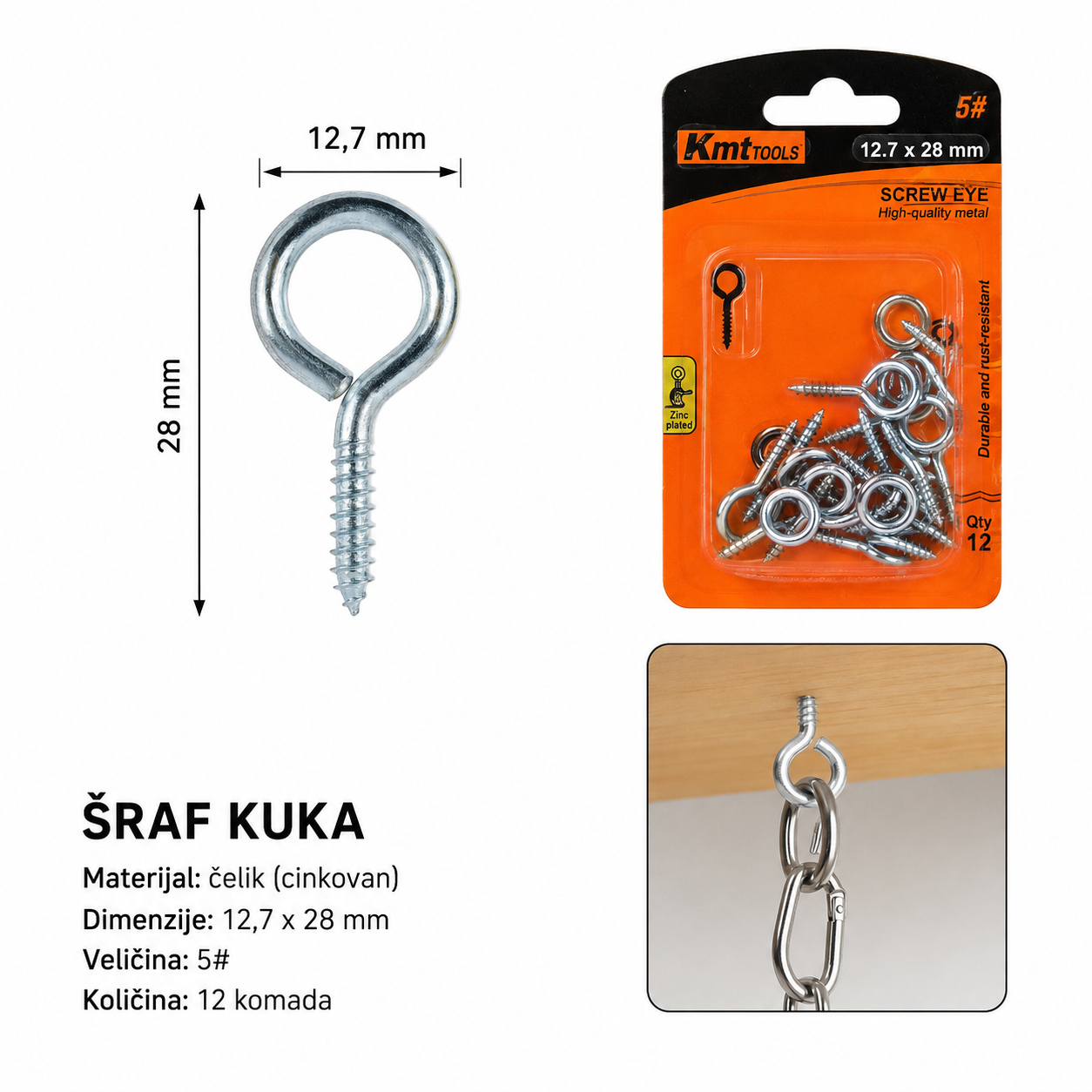 KMT Vijak sa okom 9368329