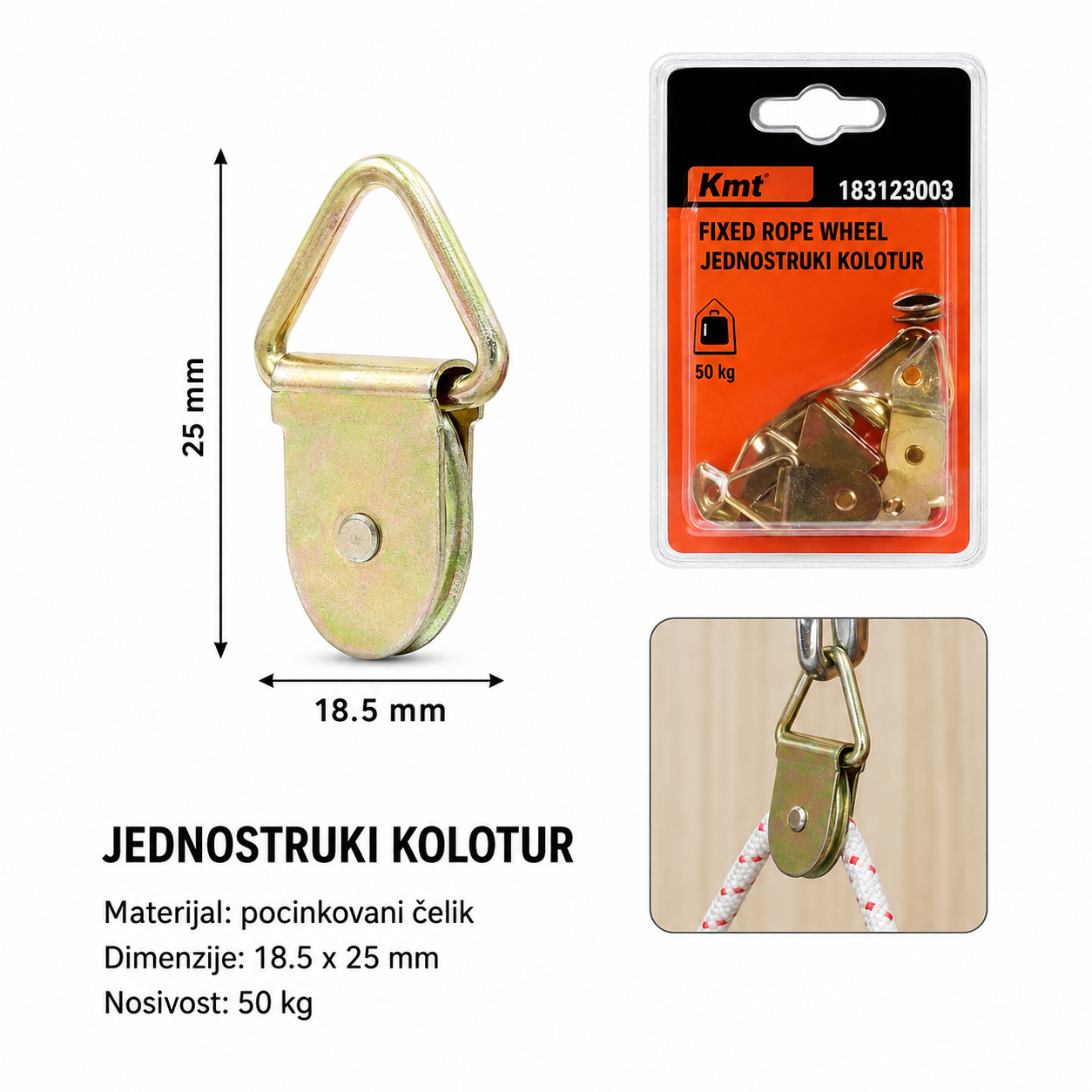 KMT Drška veliki trouglasto rende 9368633