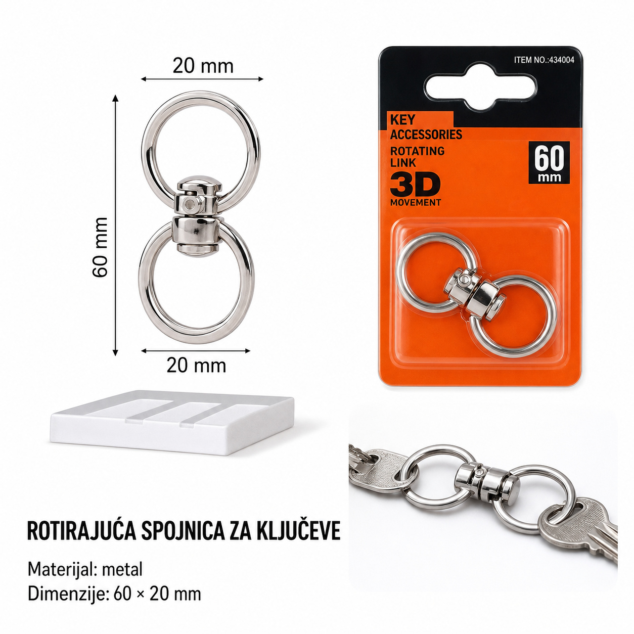 KMT Privezak za ključeve 9368683