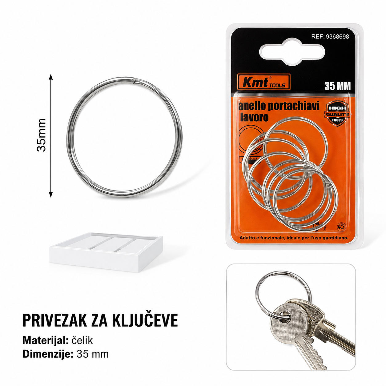 KMT Legura cinka prsten za 9368698