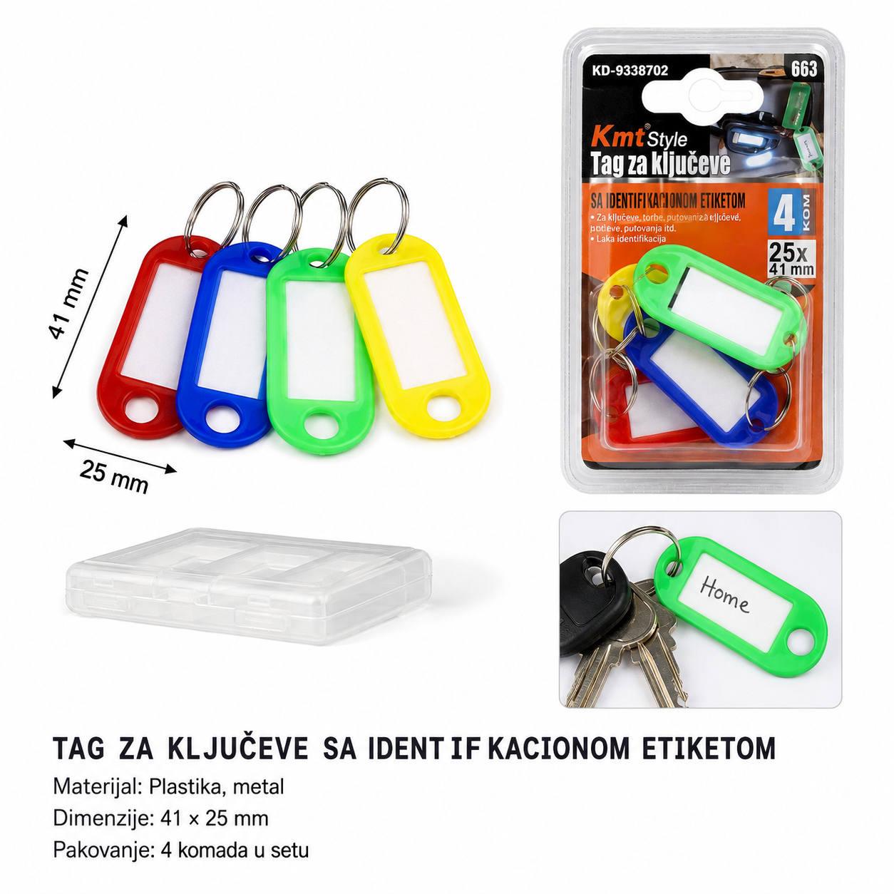 KMT 3 kombinaciona brava sa priveskom 9368702