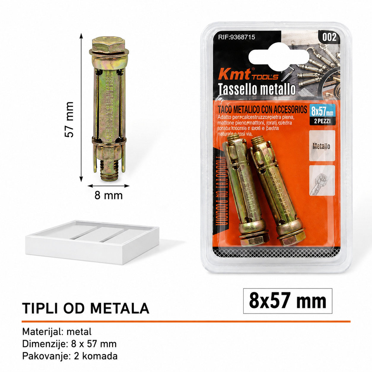 KMT Gvozdena novi materijal tipl 9368715