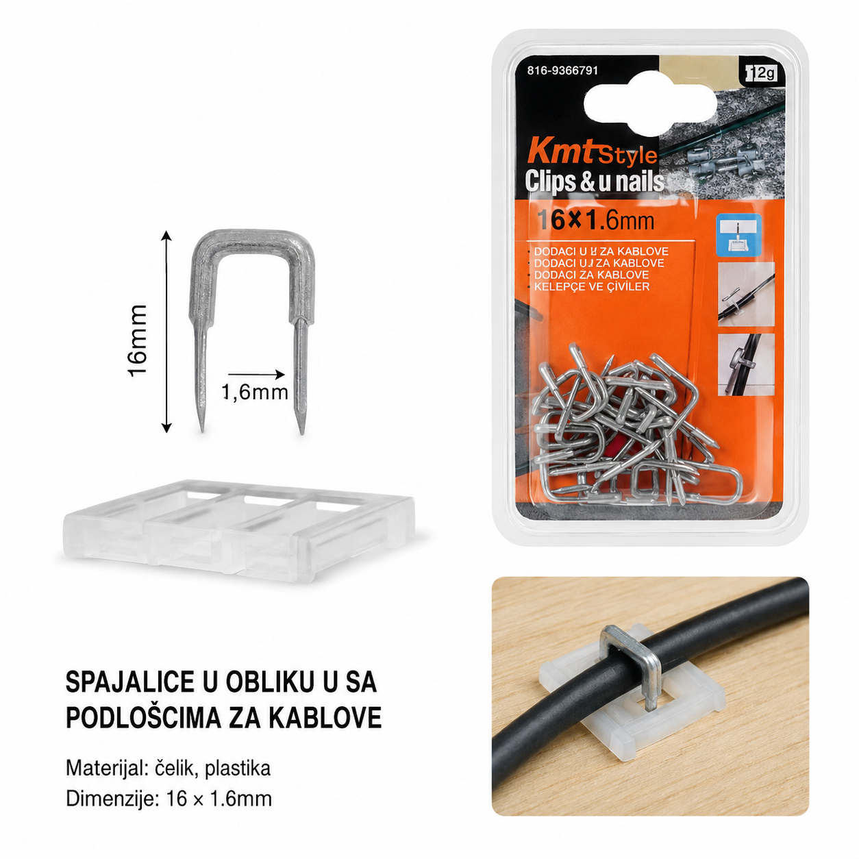 KMT Torba plastična drška u tip ekser 9368791