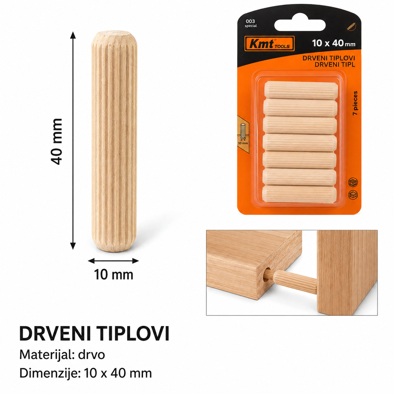 KMT Drvena ekser 9368830