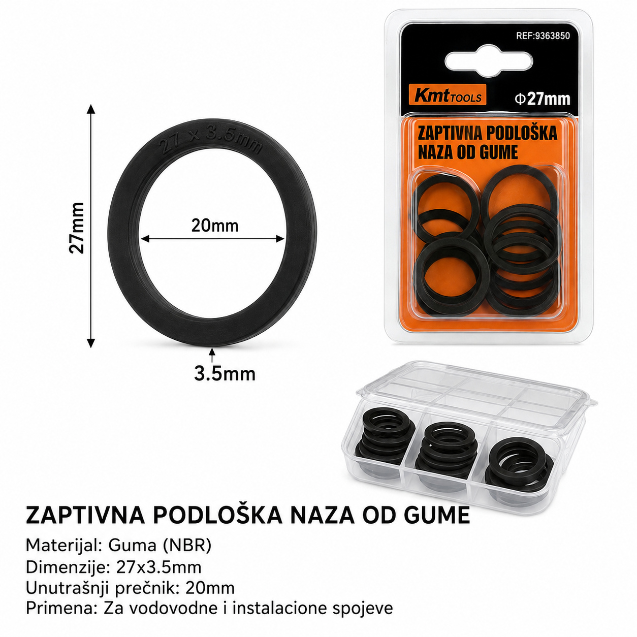 KMT Gumena za vrata i prozore 9368850