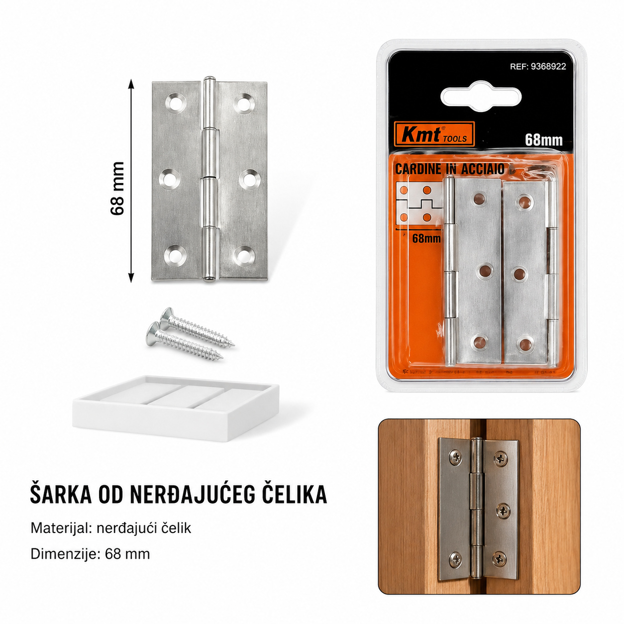 KMT Od nerđajućeg čelika 9368922