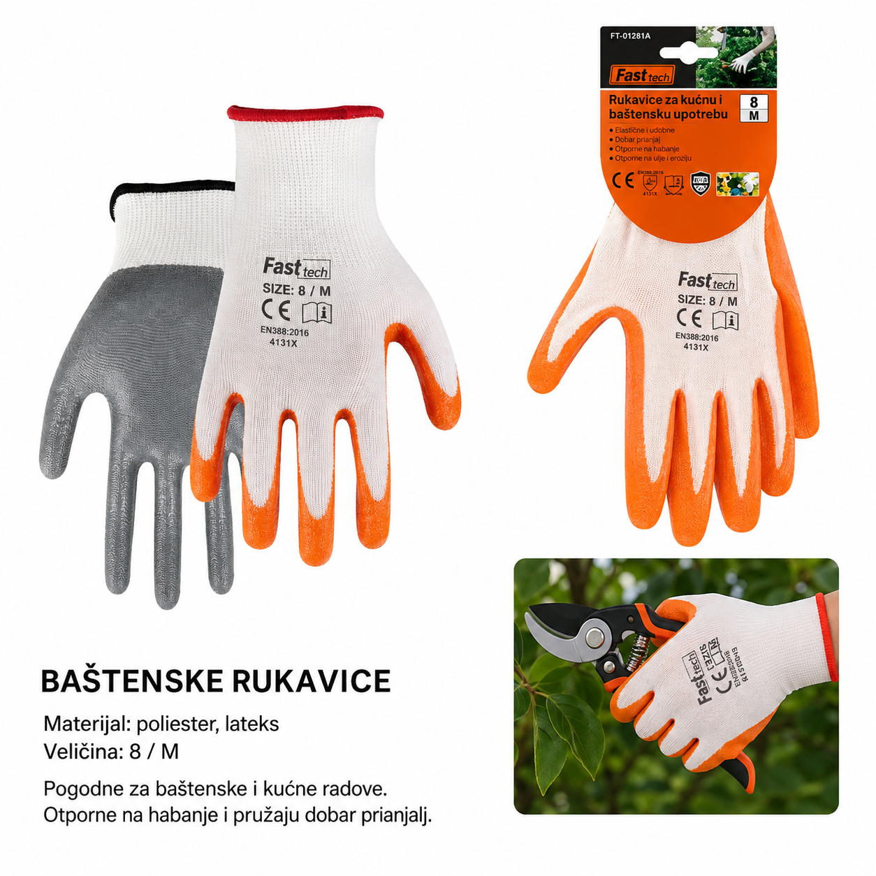KMT Glatke nitrilne rukavice 9368933