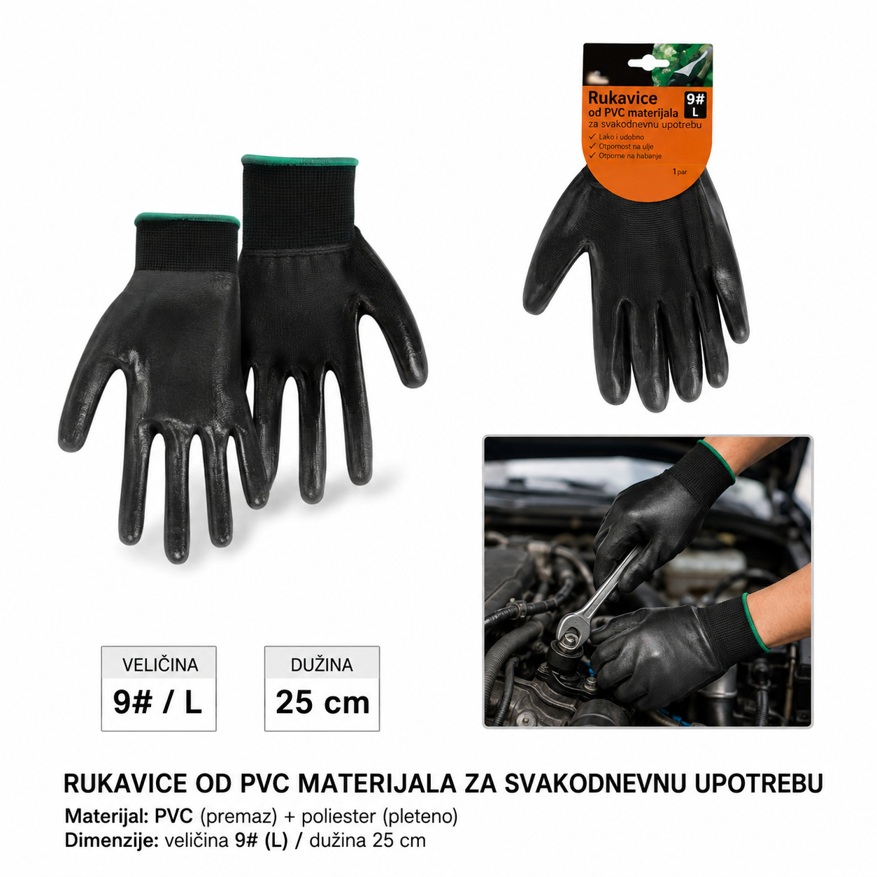 KMT Glatke nitrilne rukavice 9368949