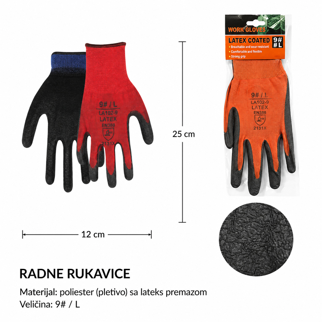 KMT Baštenske rukavice 9368982