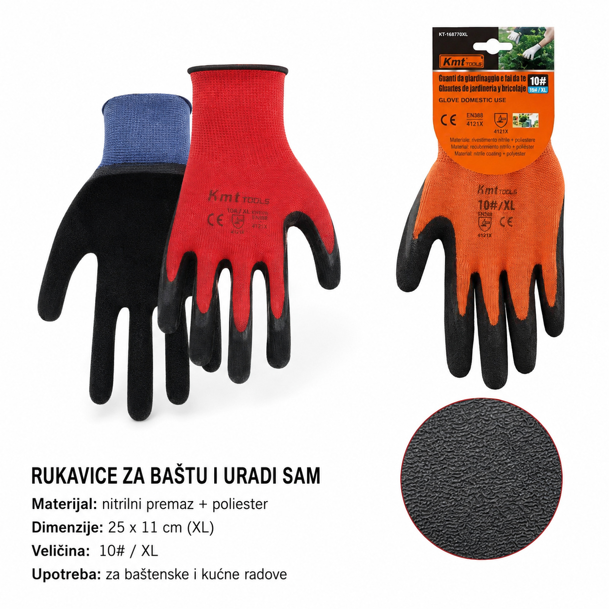 KMT Rukavice štampani dezen 9368986