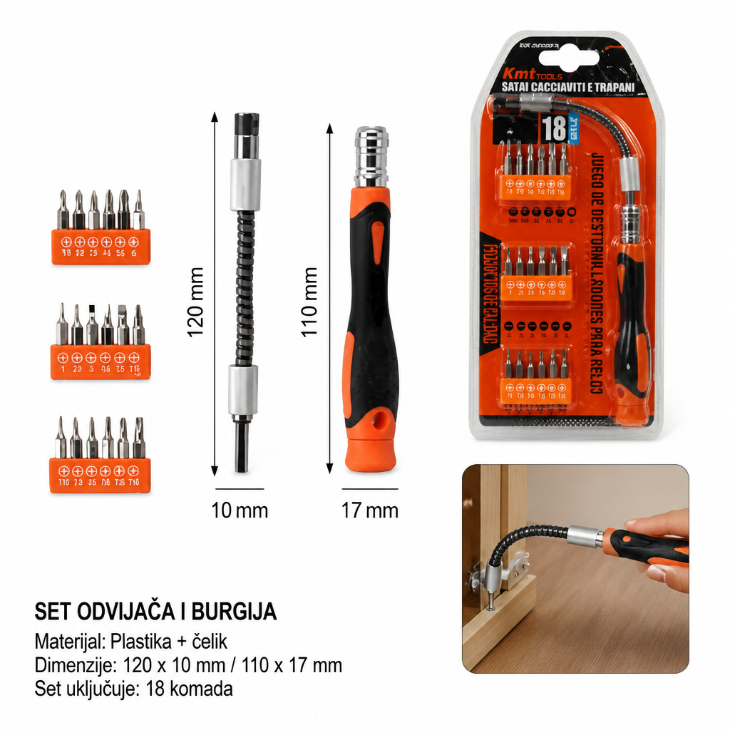 KMT Set 3 7v akumulatorski 9369019