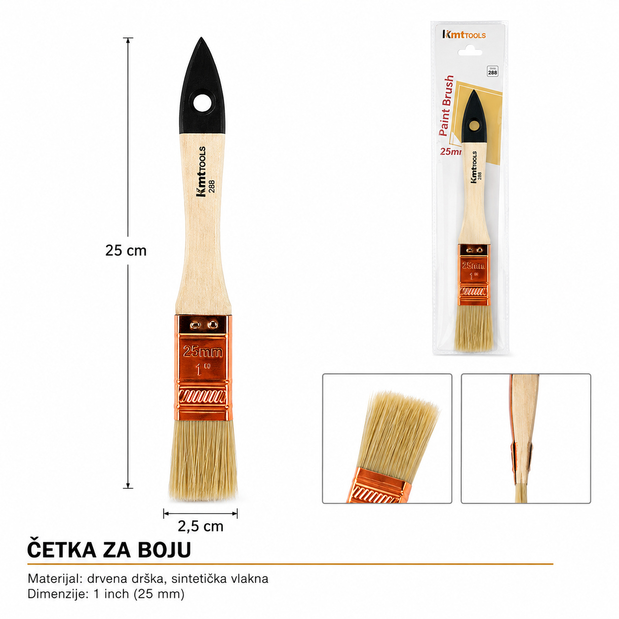 KMT Plastična drška četka od 9369227