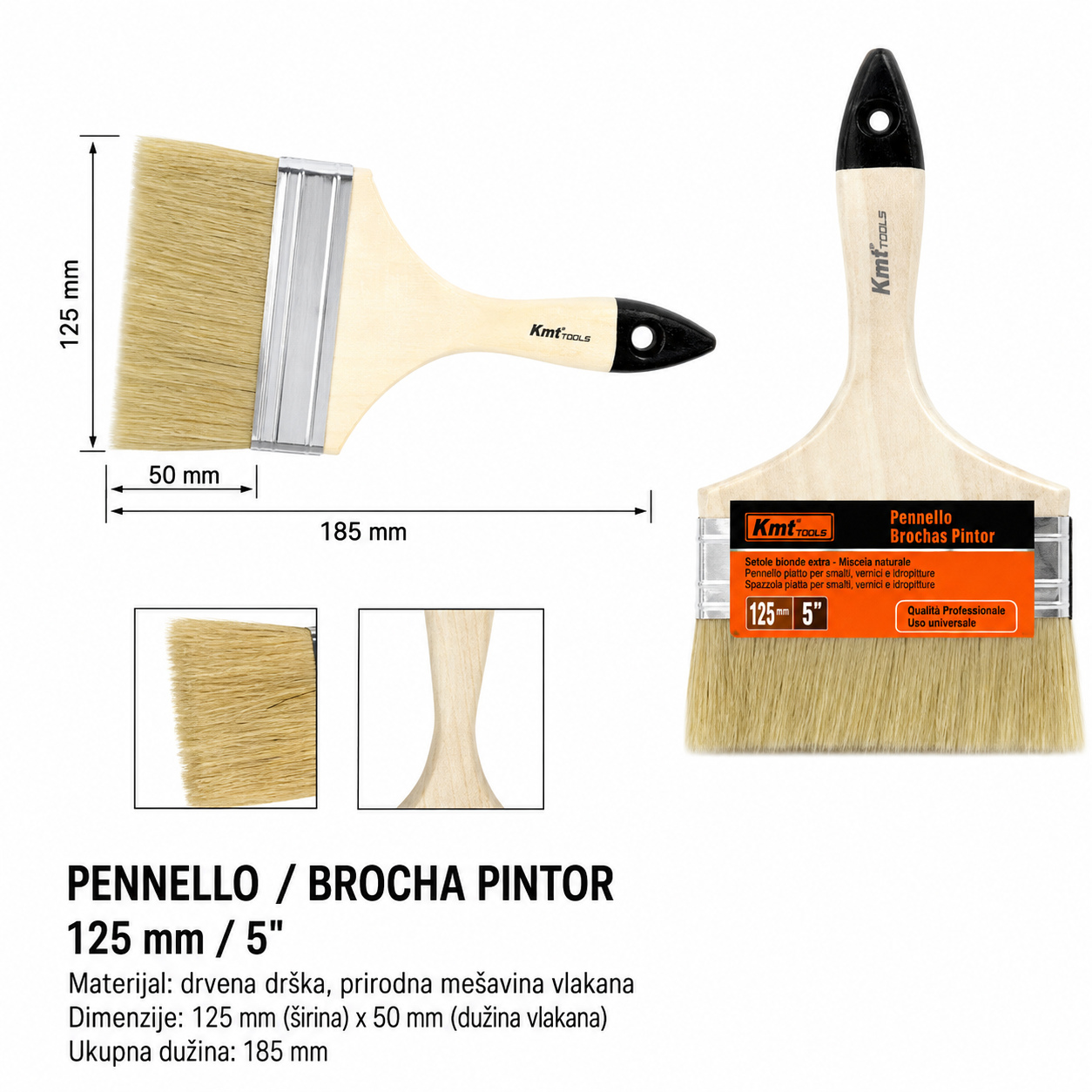 KMT Plastična drška četka od 9369233