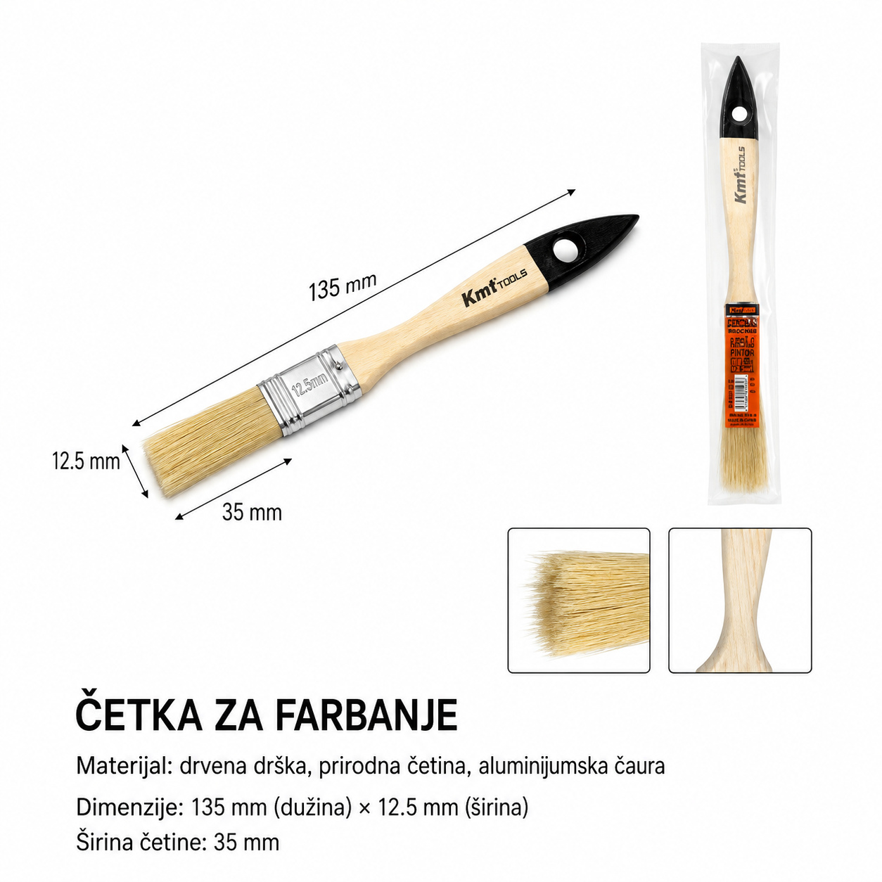 KMT Plastična drška četka od 9369235