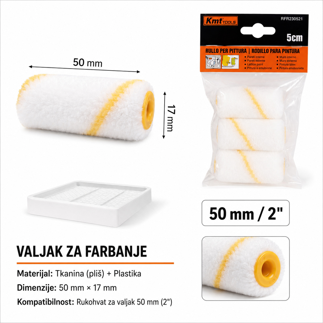 KMT Žuti četka 9369291