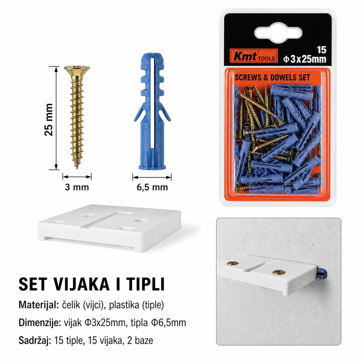 KMT Tipl sa šrafom 9369924
