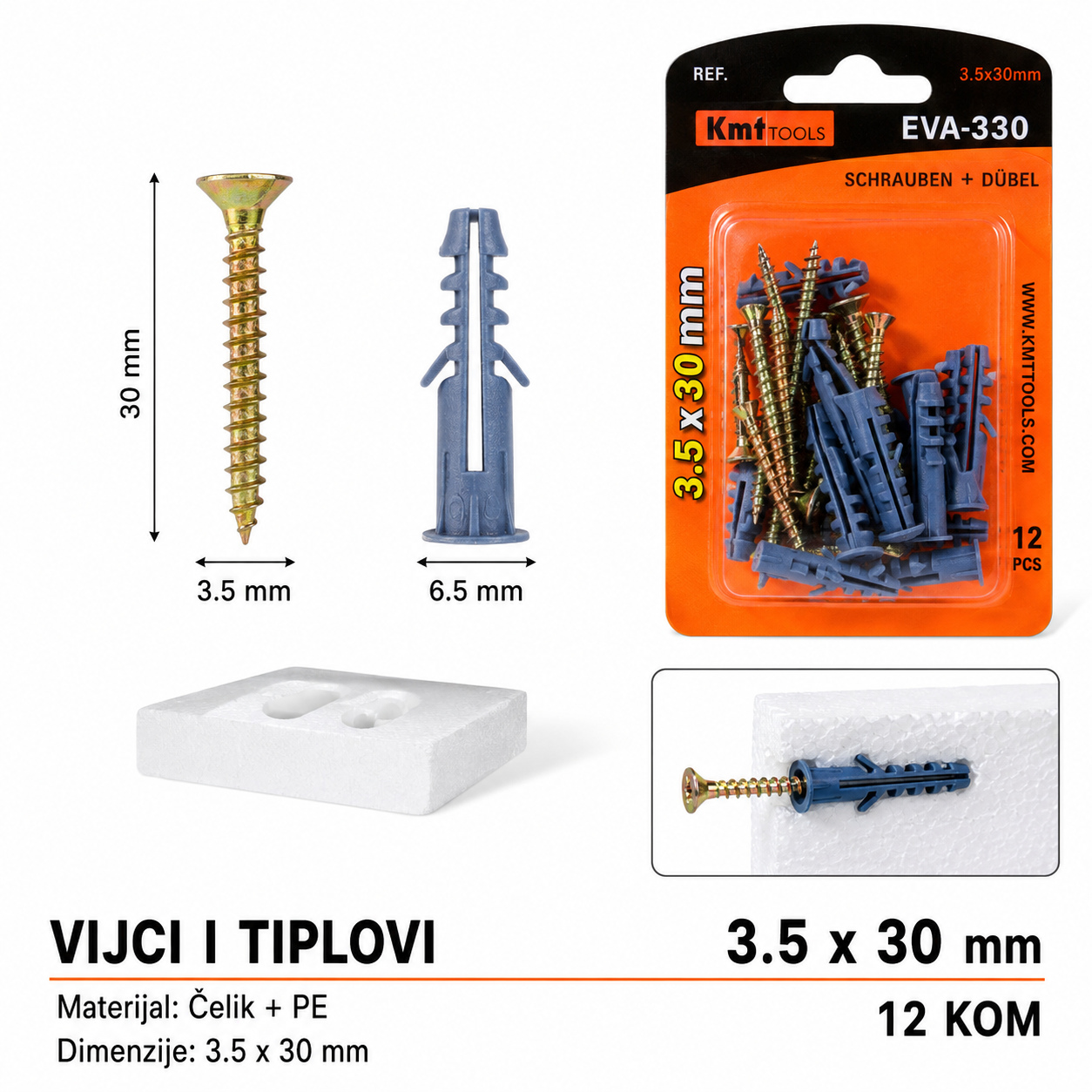 KMT Tipl sa šrafom 9369930