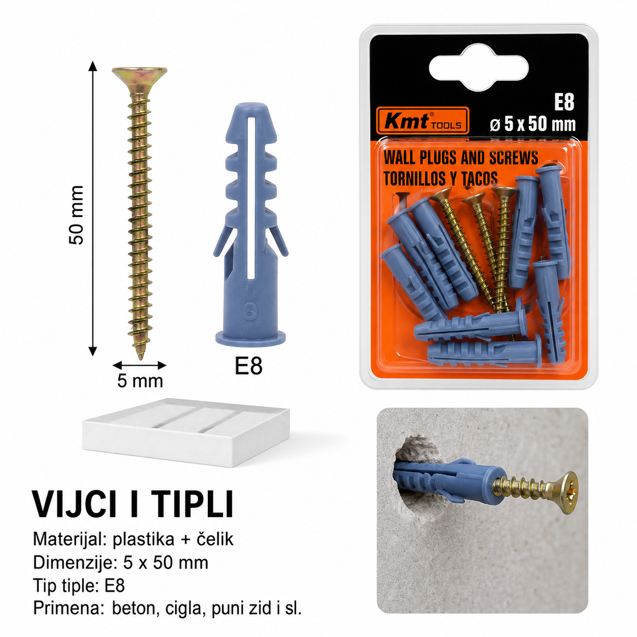 KMT Tipl sa šrafom 9369953